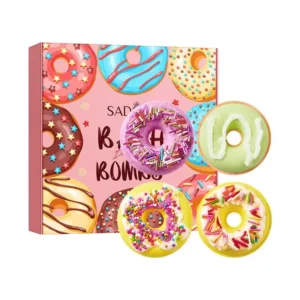 Donut Badebomben 4er Geschenkset