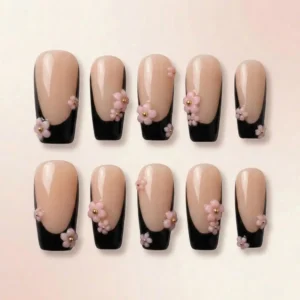 Press On Nails - French Rose
