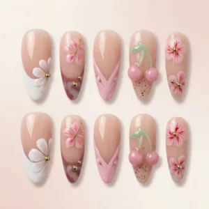 Press On Nails - Cherry Blossom