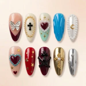 Press On Nails - Mixed Charms